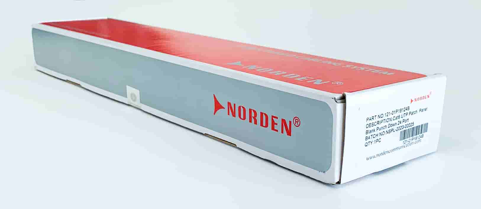 Thanh quản lý cáp Patch Panel 121-01P18124B – Norden: Lựa chọn quản lý cáp thông minh
